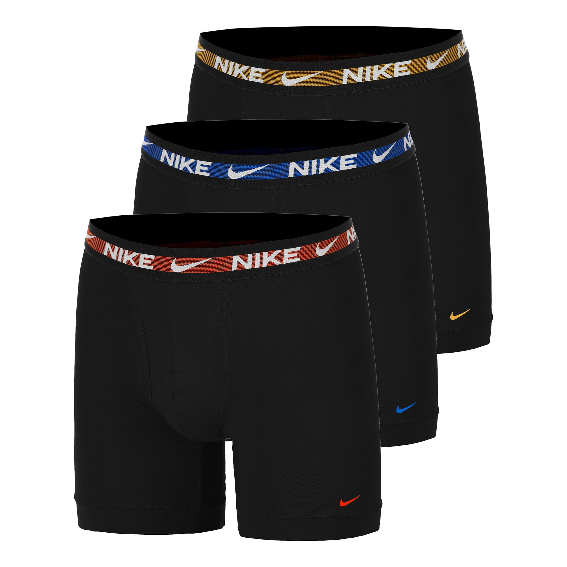 Nike Ultra Stretch Micro Boxer Brief Caleçon Pack de 3 Hommes - noir, multicouleur