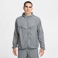 Stride Veste running Hommes - gris, argent