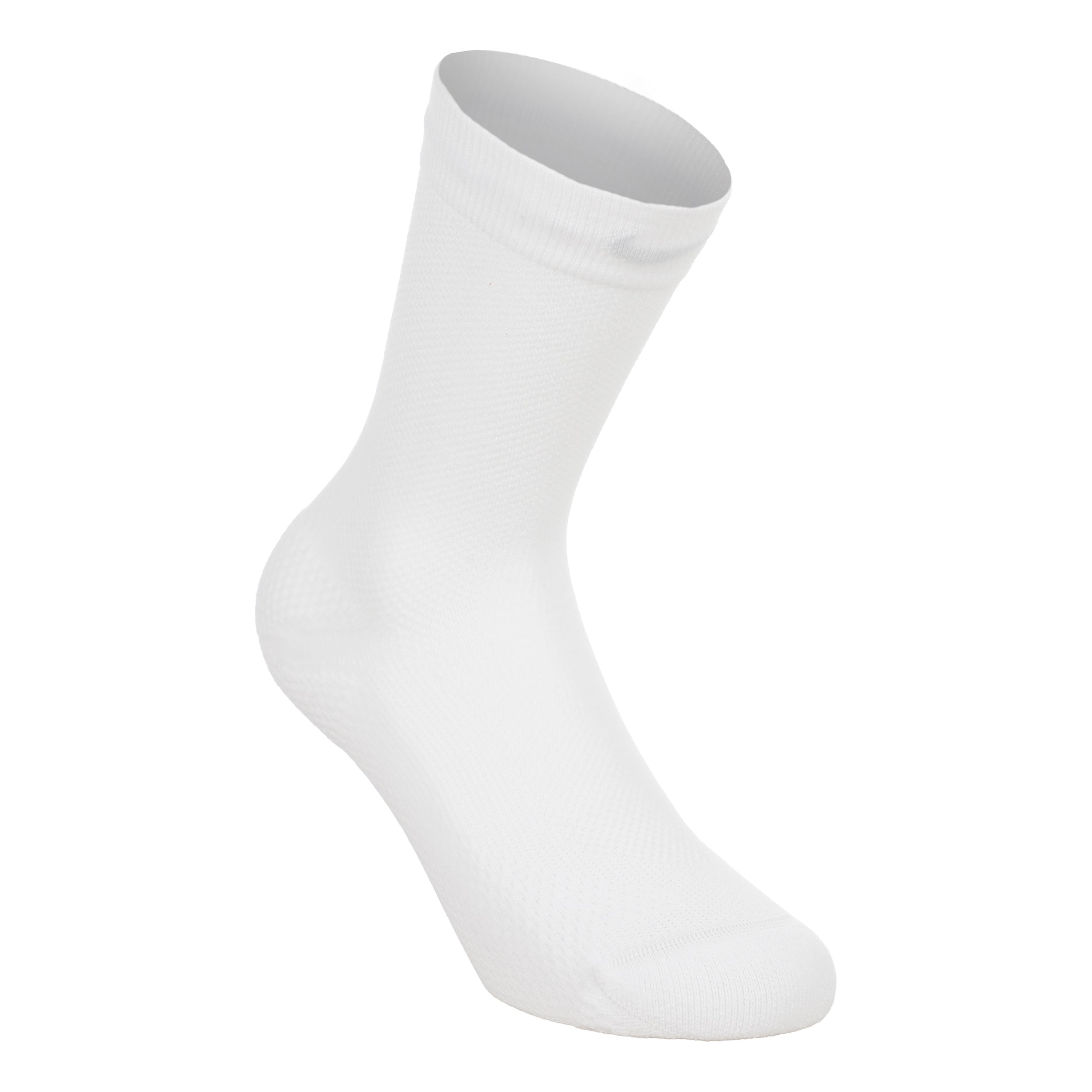 Nike Fast Lightweight Crew Chaussettes de running Unisex - blanc, gris