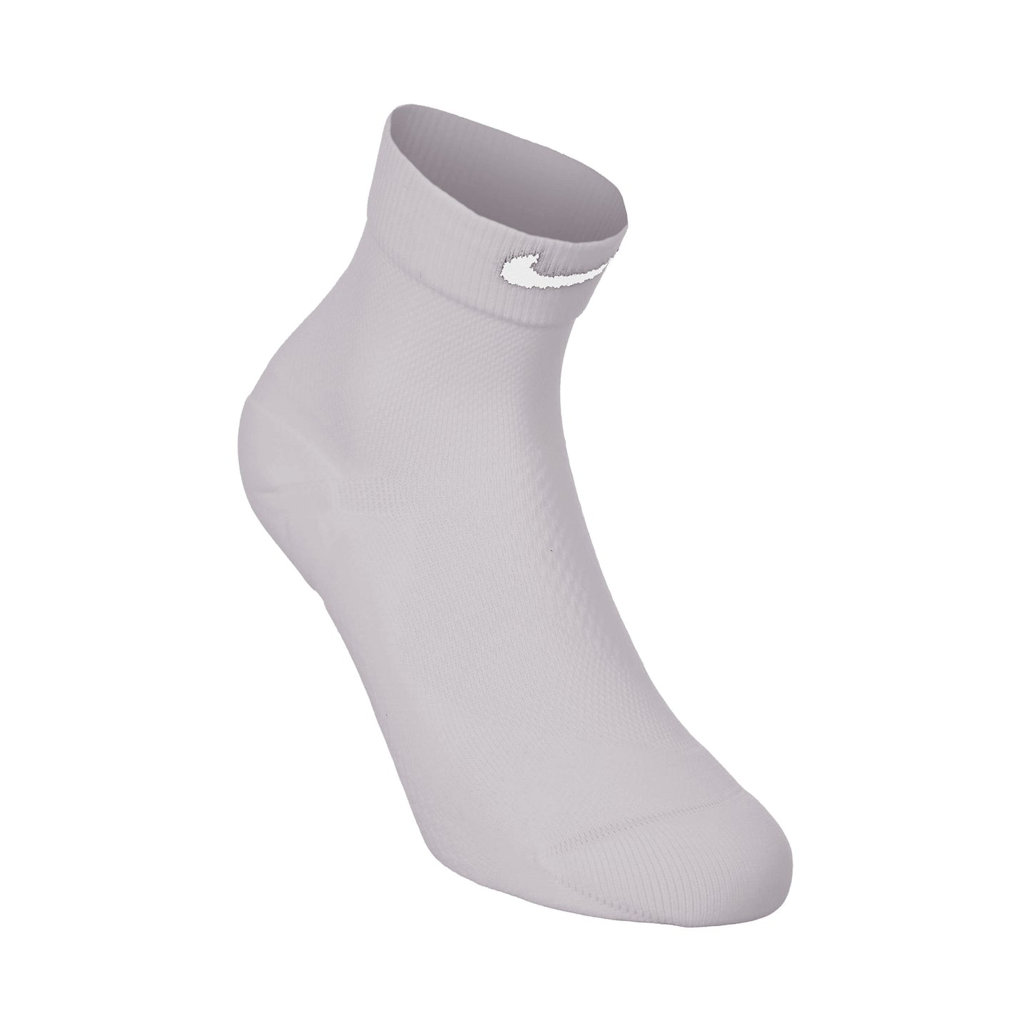 Nike Fast Midweight Ankle Chaussettes de running Unisex - gris, blanc