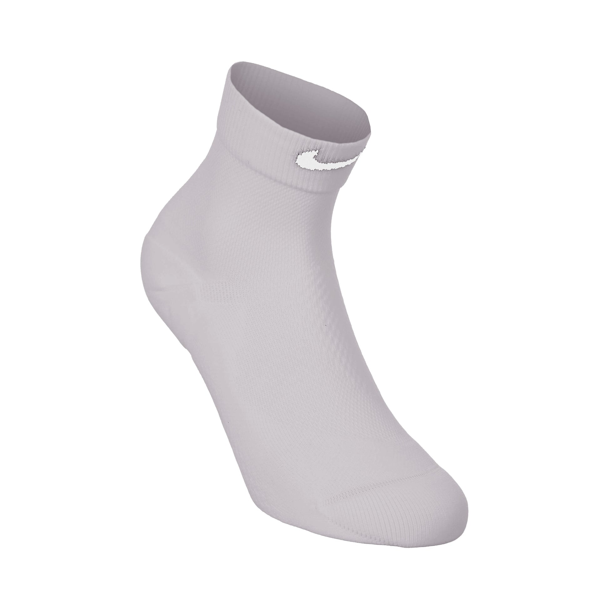 Nike Fast Midweight Ankle Chaussettes de running Unisex - gris, blanc