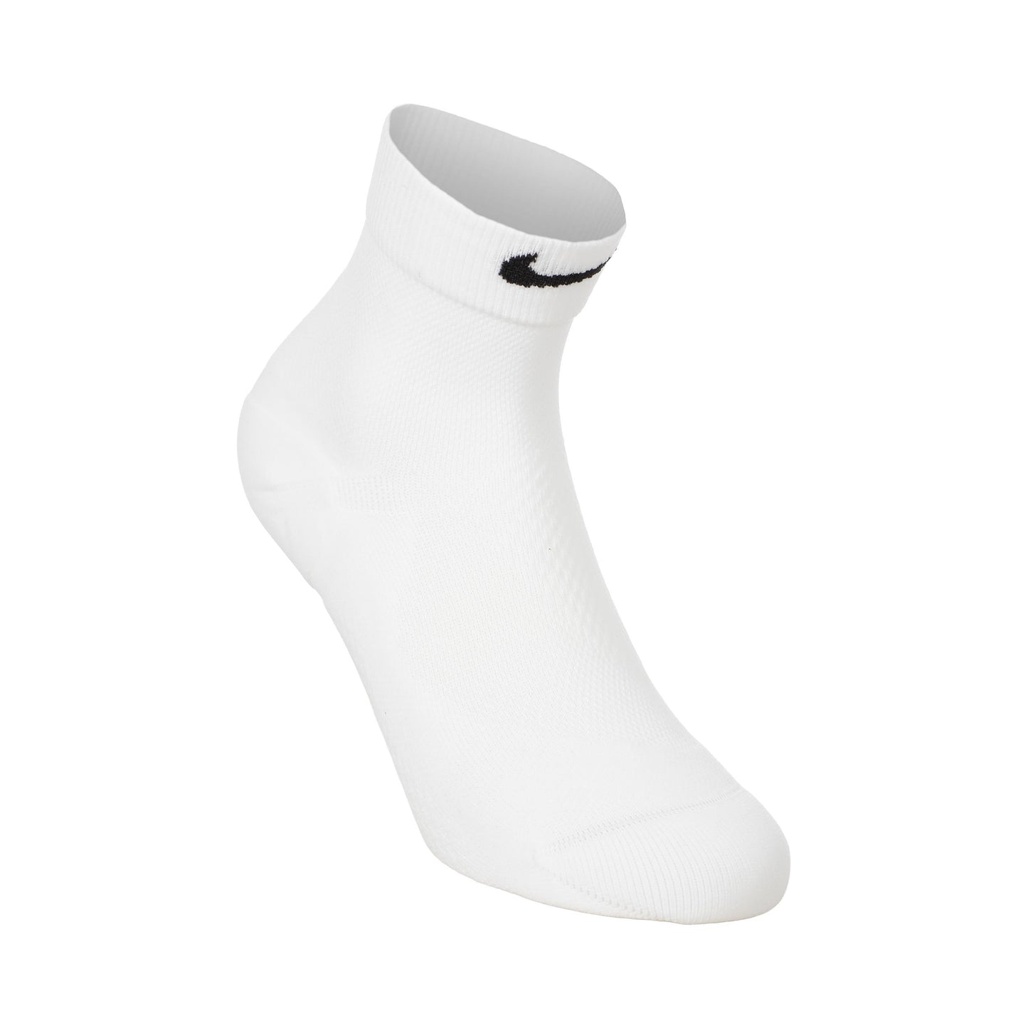 Nike Fast Midweight Ankle Chaussettes de running Unisex - blanc, vert fluo