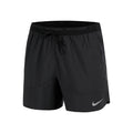 Stride 5in Short De Running Hommes-Noir