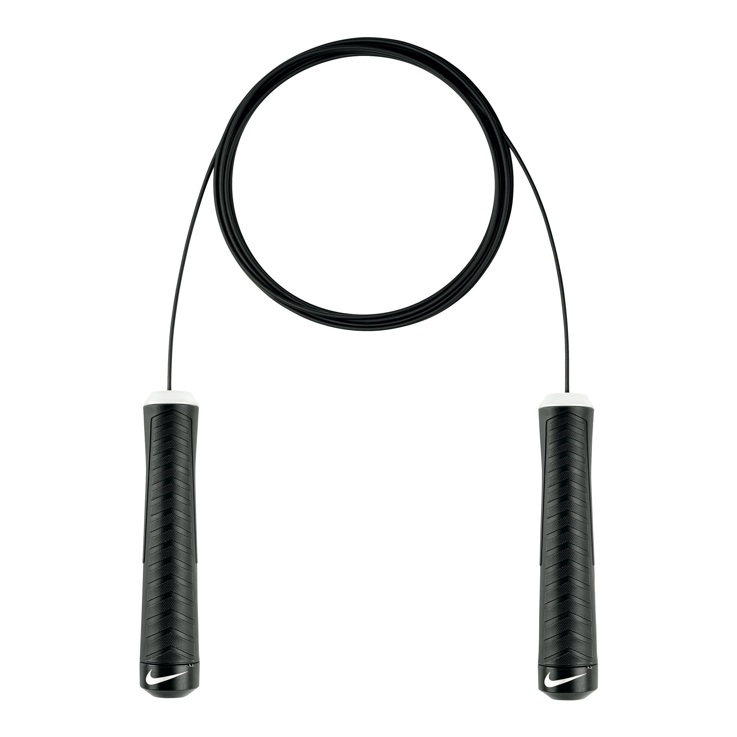 Nike Fundamental Weighted Rope Corde À Sauter-Noir,Blanc