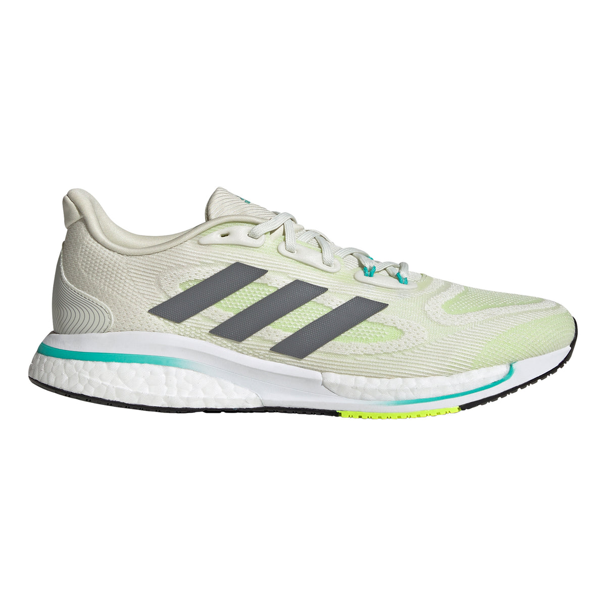 adidas Supernova + Chaussure de running sans stabilisateurs Hommes - vert, beige