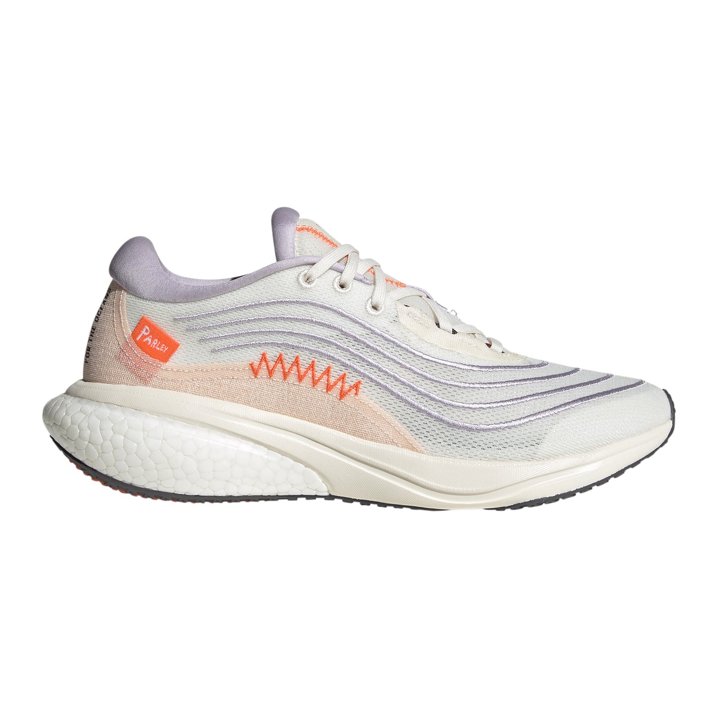 adidas Supernova 2 x Parley Chaussure de running sans stabilisateurs Femmes - blanc, orange