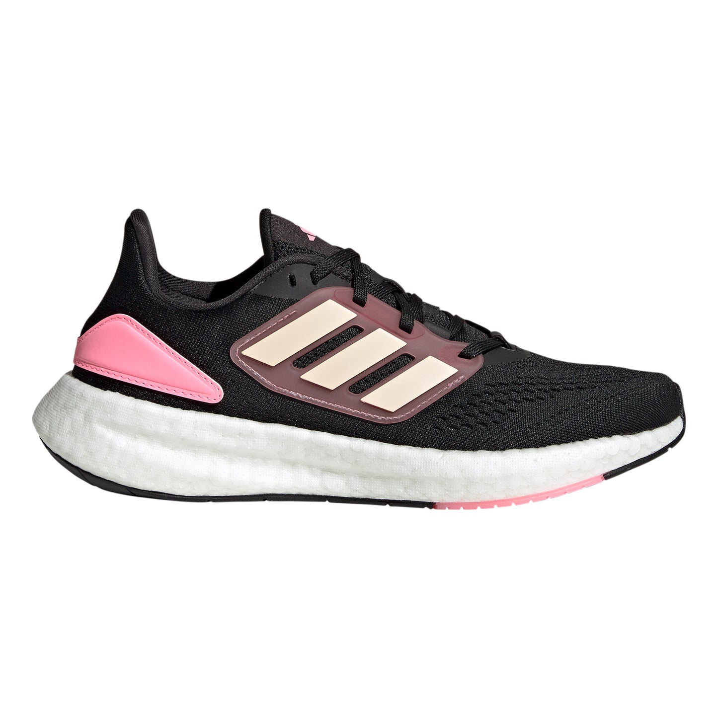 adidas Pureboost 22 Chaussure de running sans stabilisateurs Femmes - noir, rose