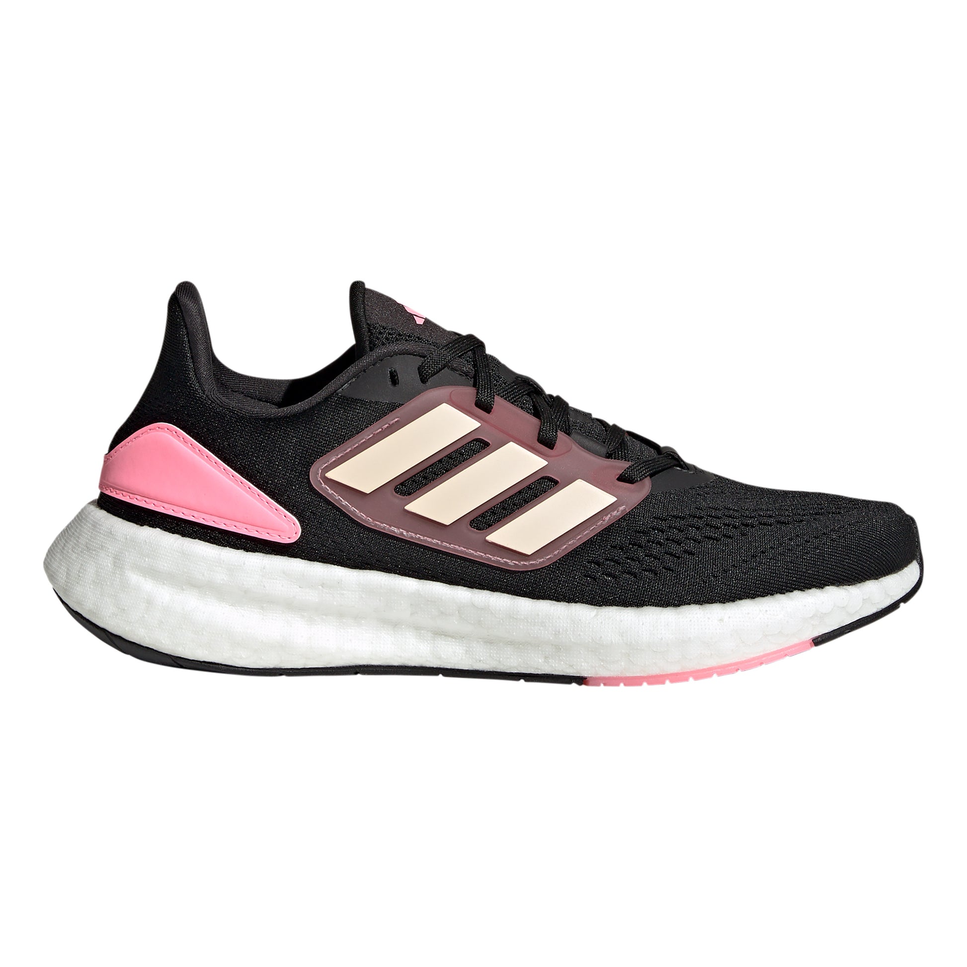 adidas Pureboost 22 Chaussure de running sans stabilisateurs Femmes - noir, rose