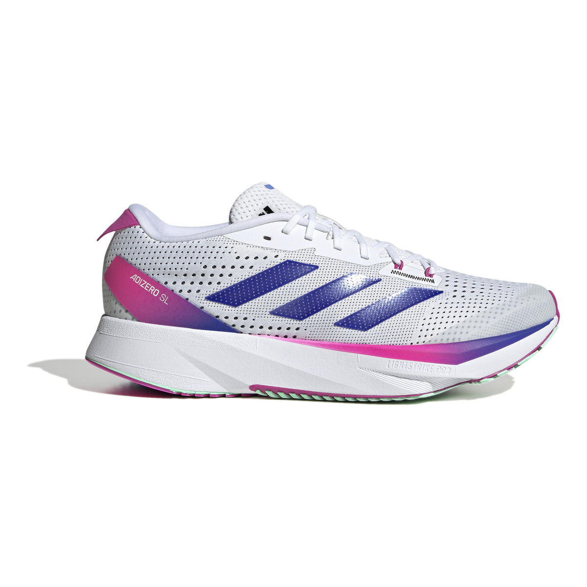 adidas Adizero SL Chaussure de running sans stabilisateurs Hommes - blanc, bleu