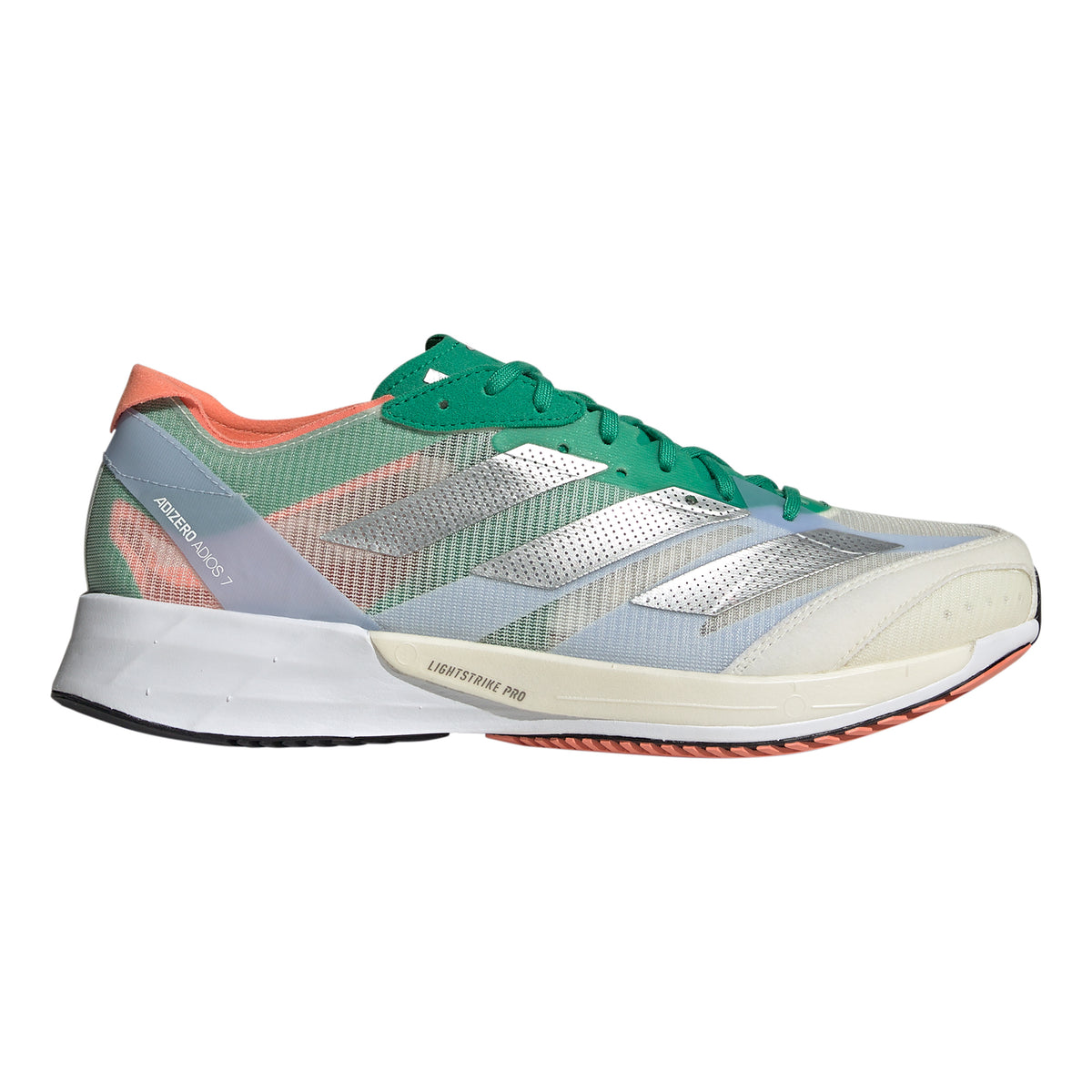adidas Adizero Adios 7 Chaussure de compétition Hommes - vert, gris