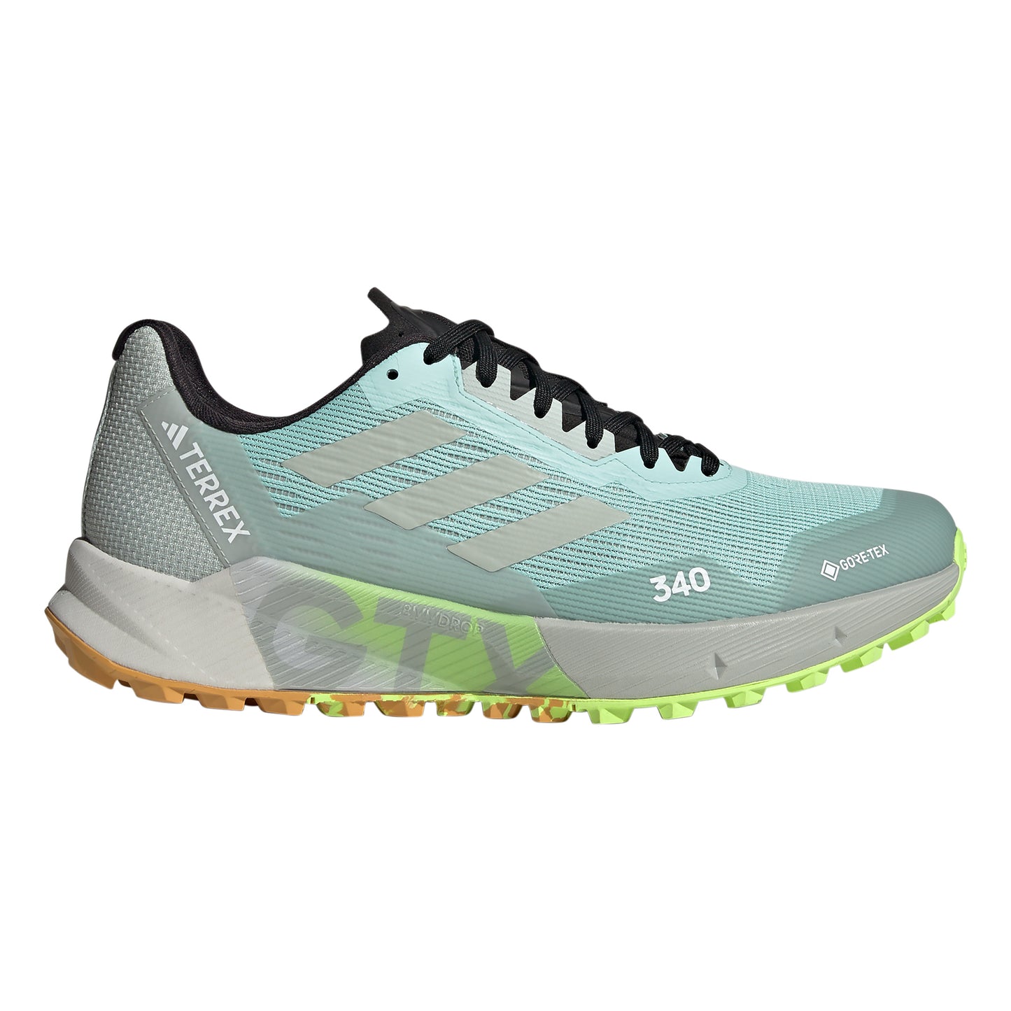 adidas Terrex Agravic Flow 2 GTX Chaussure trail Hommes - gris, jaune lemon