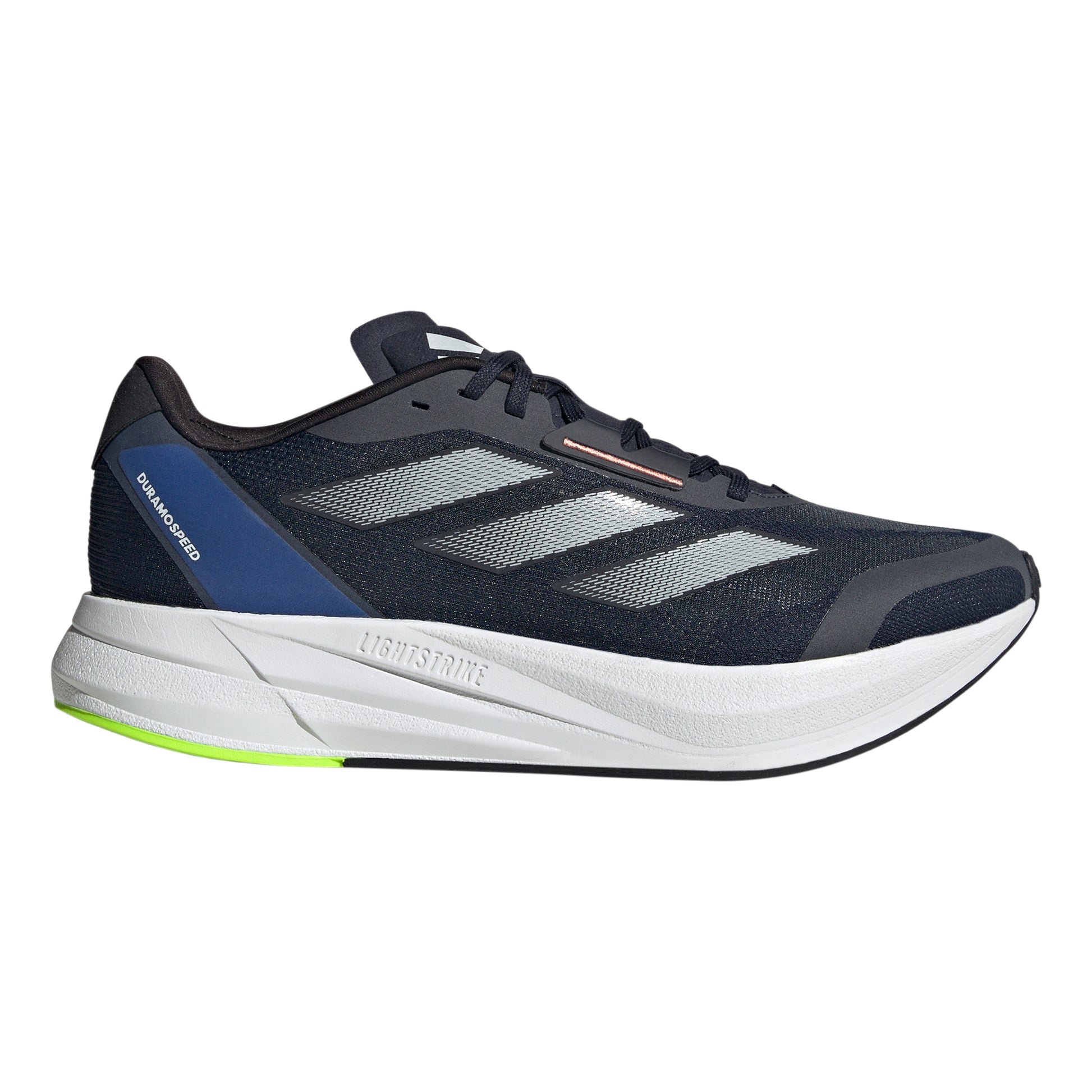 adidas Duramo Speed Chaussure de running sans stabilisateurs Hommes - bleu foncé, blanc