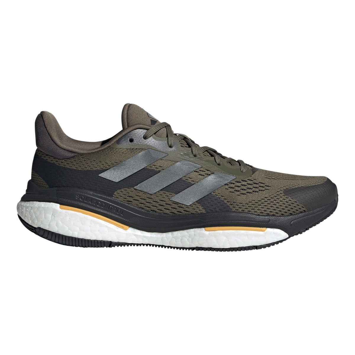 adidas Solar Control 2 Chaussure de running avec stabilisateurs Hommes - vert olive, gris