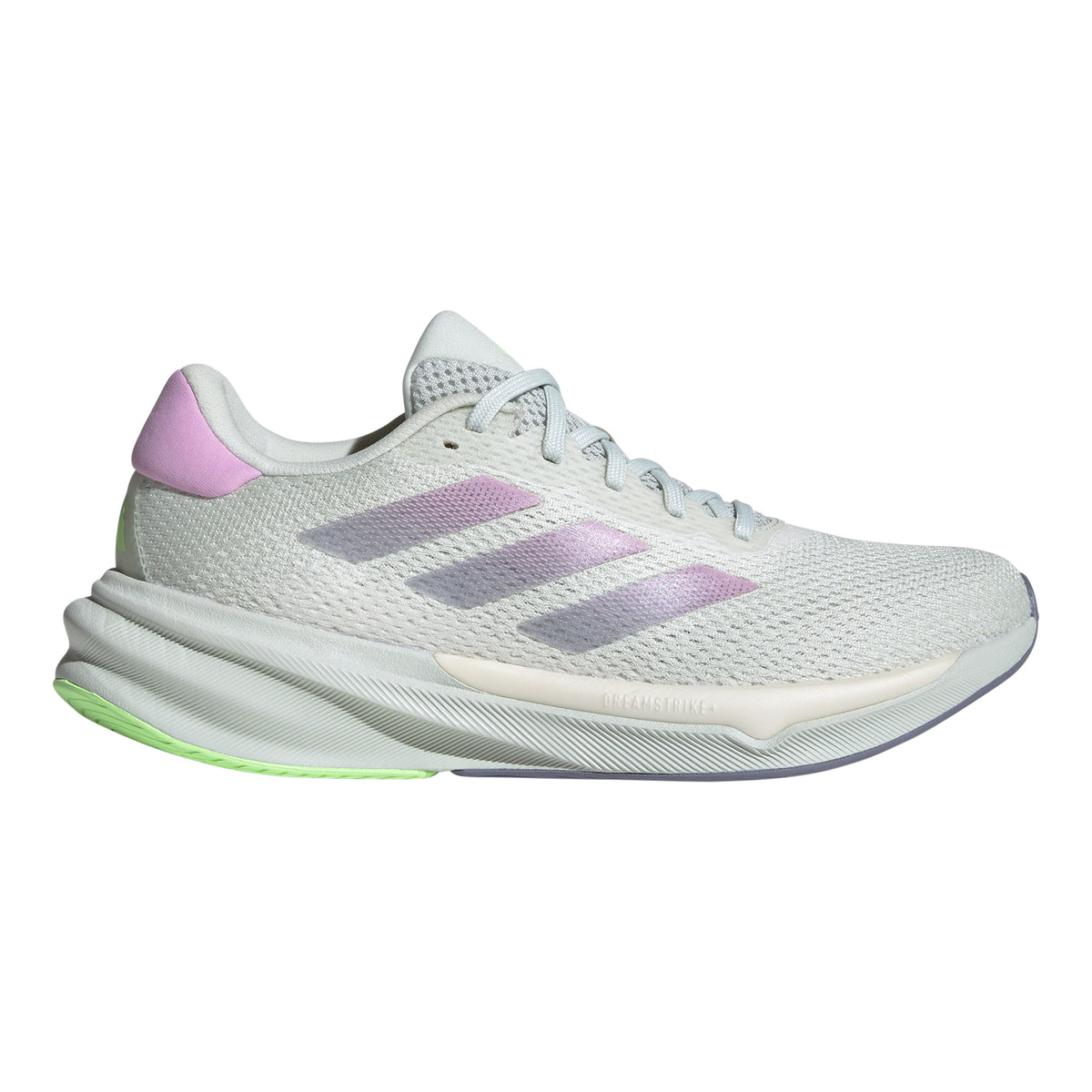 adidas Supernova Stride Chaussure de running sans stabilisateurs Femmes - blanc, lilas