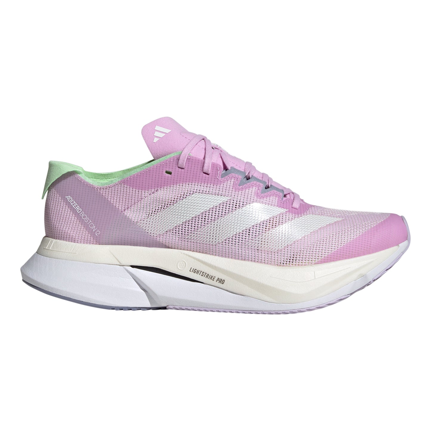 adidas Adizero Boston 12 Chaussure de compétition Femmes - lilas, vert clair