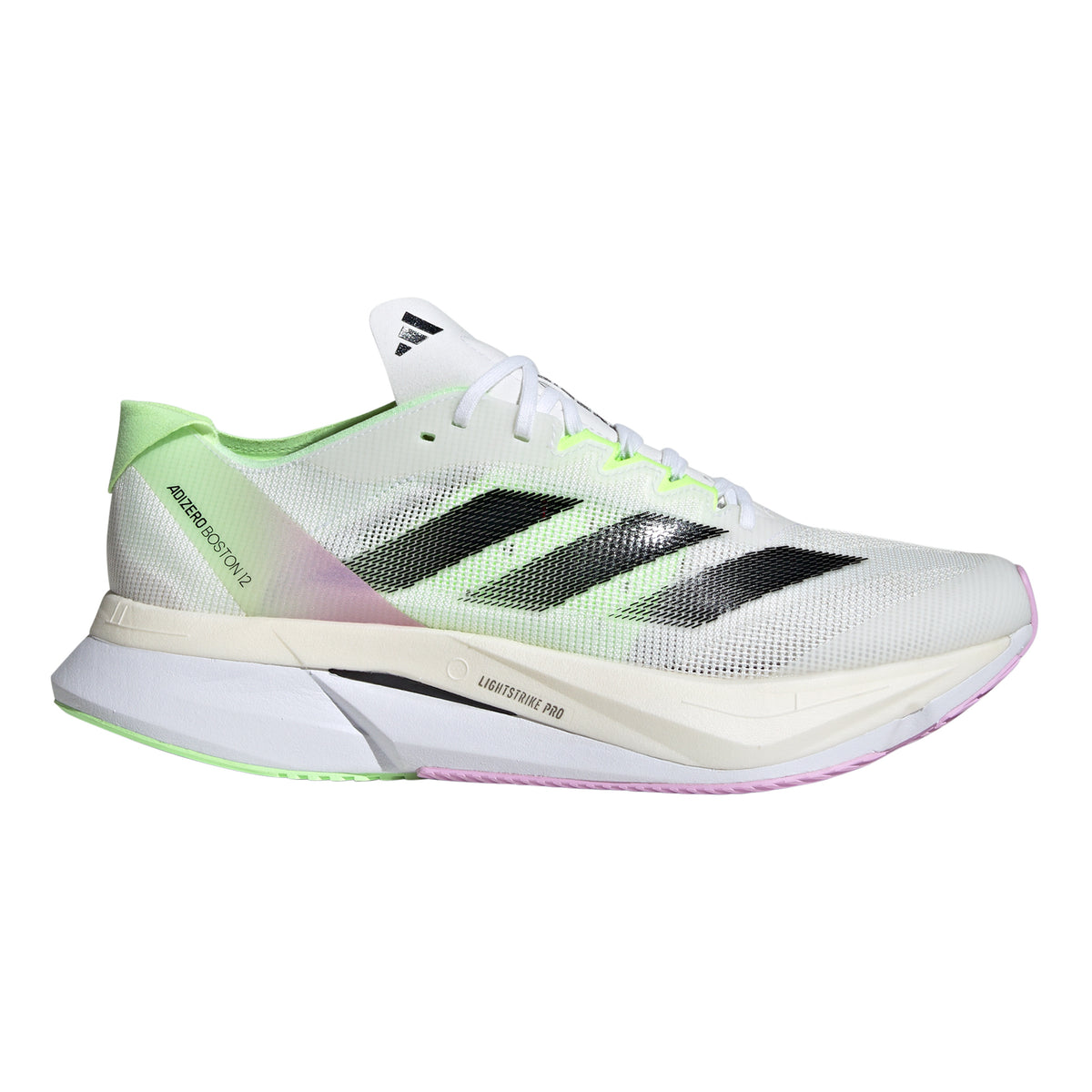 adidas Adizero Boston 12 Chaussure de compétition Hommes - blanc, lilas