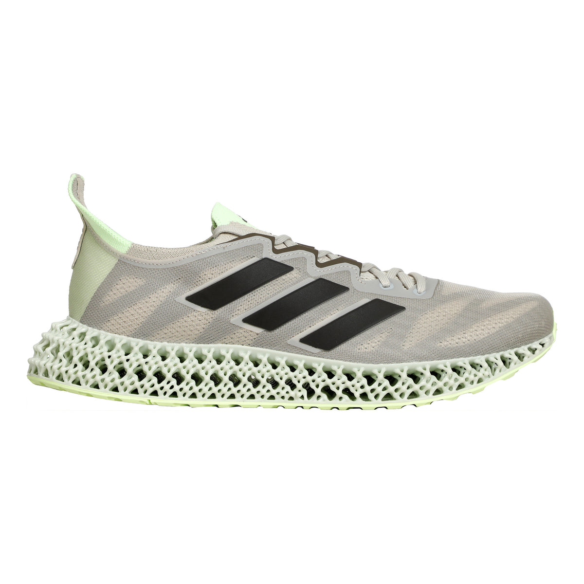 adidas 4D FWD 3 Chaussure de running sans stabilisateurs Hommes - gris, vert clair