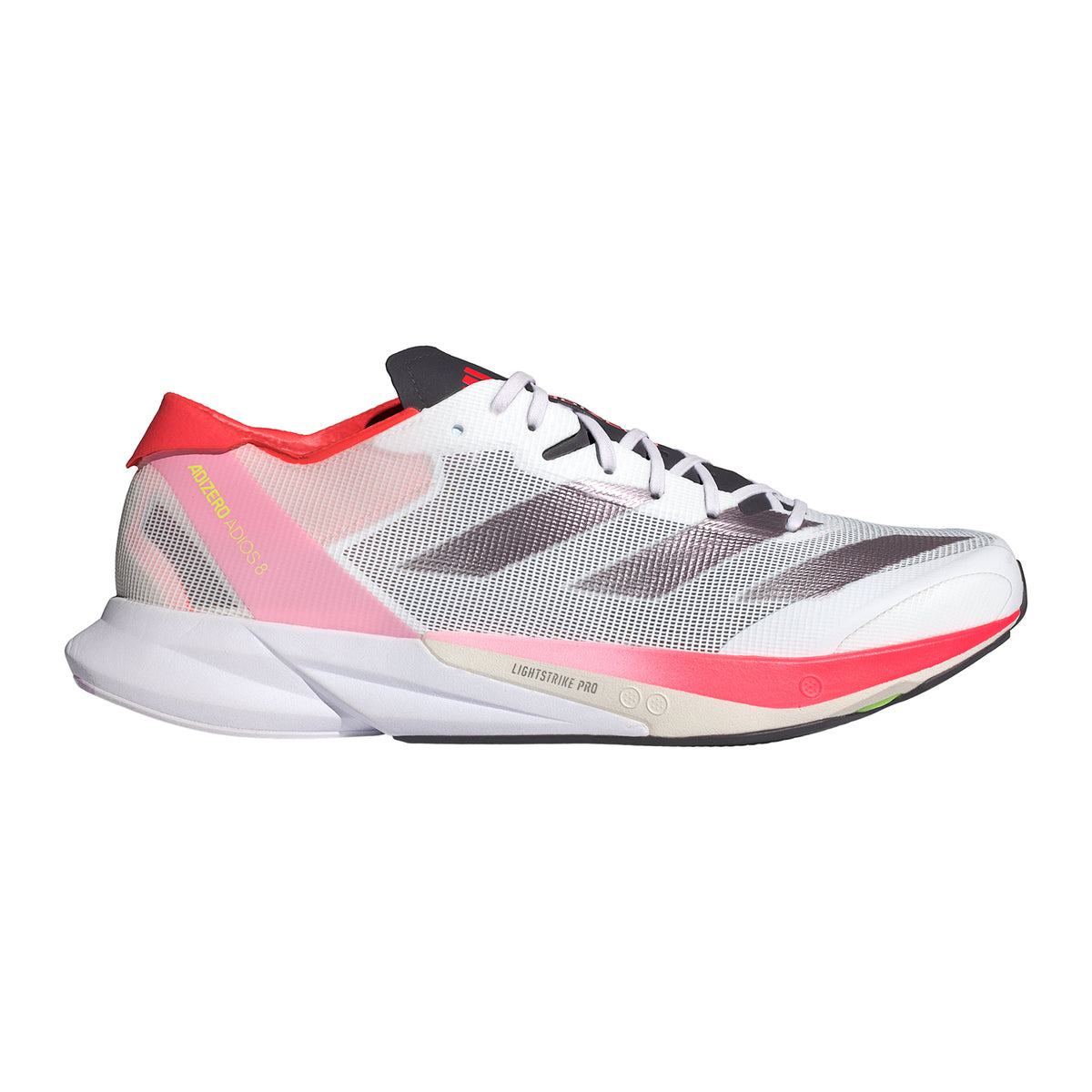 adidas Adizero Adios 8 Chaussure de compétition Hommes - blanc, orange