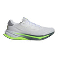 Supernova Solution Chaussure de running avec stabilisateurs Hommes - blanc, jaunes fluo