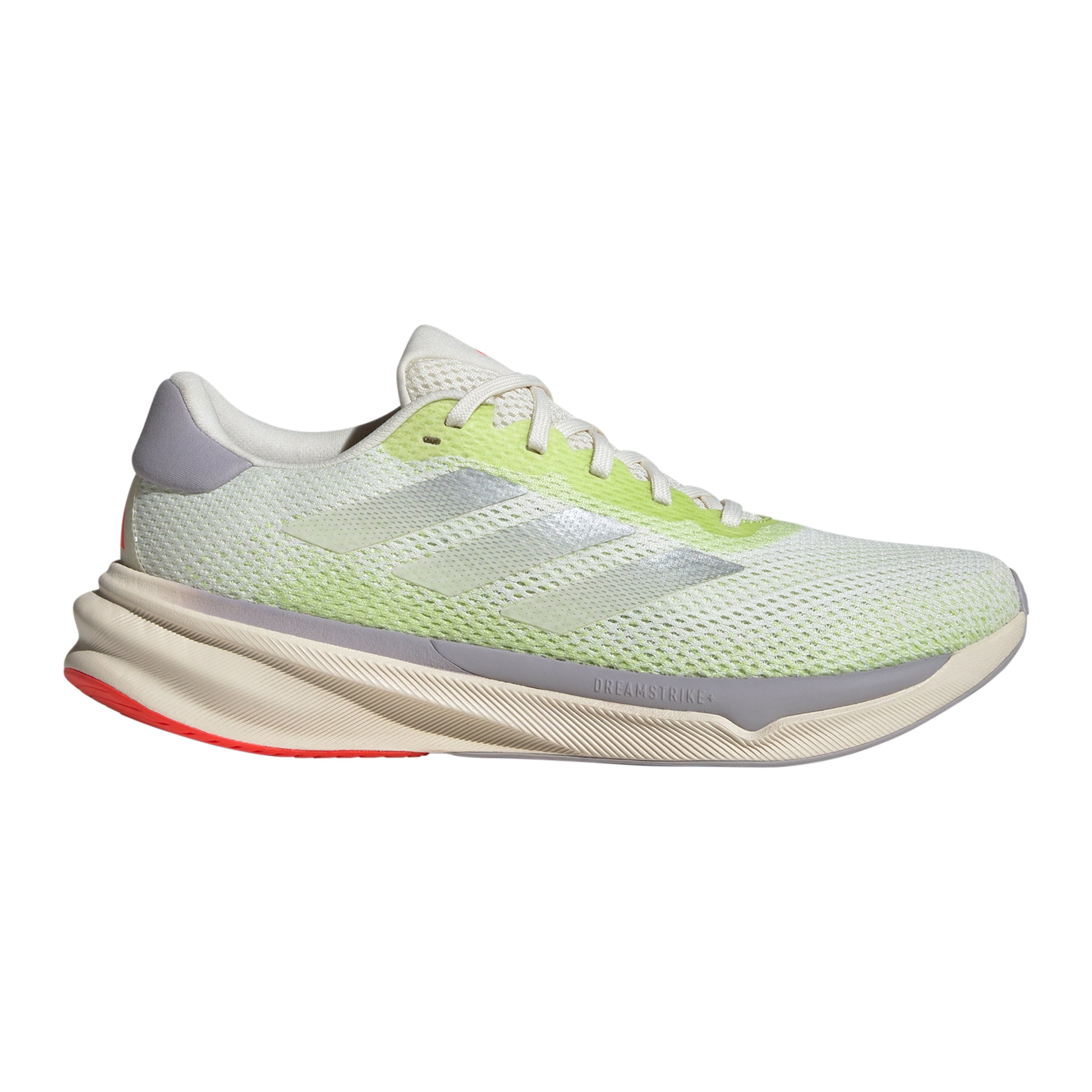 adidas Supernova Stride Chaussure de running sans stabilisateurs Hommes - crème, argent