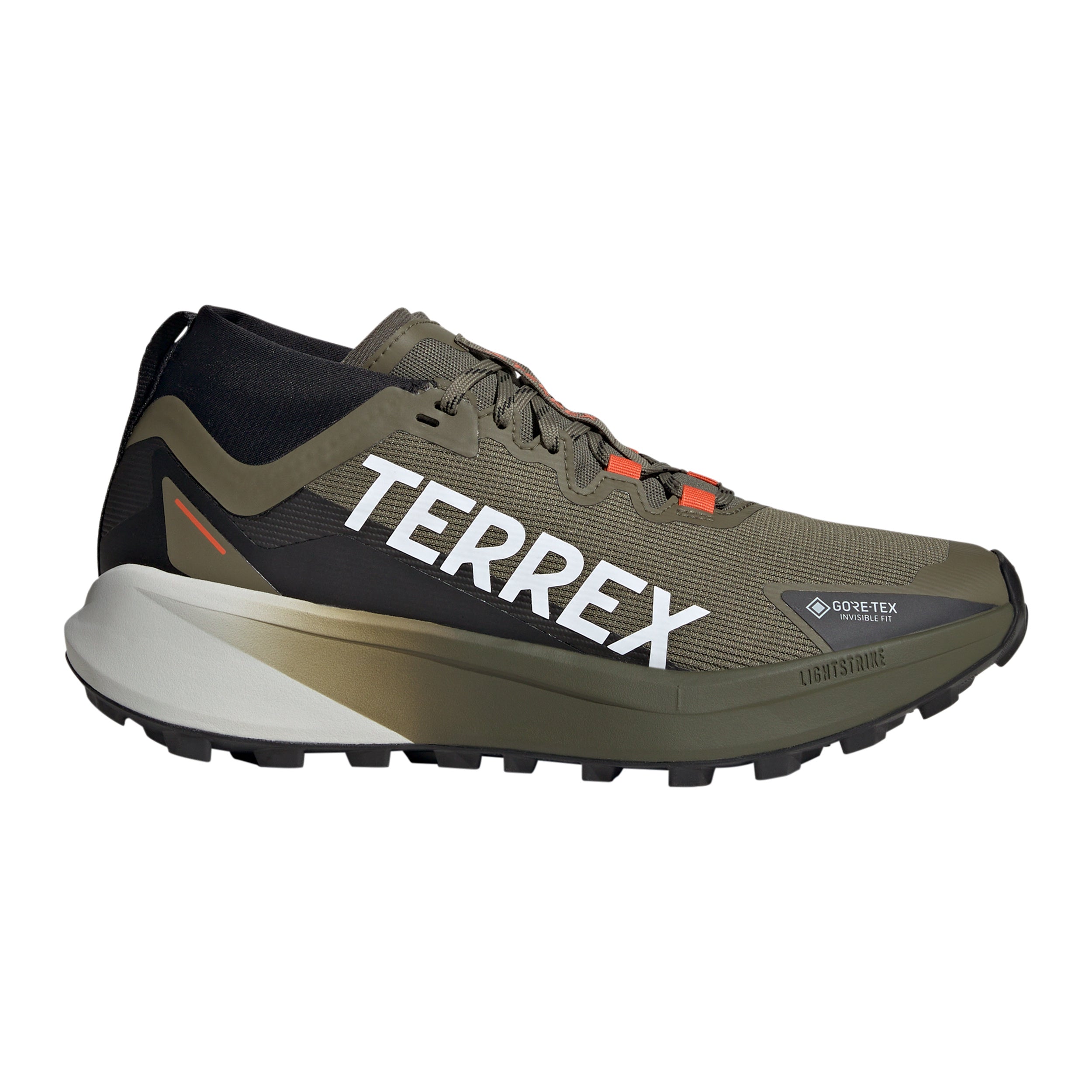 adidas Terrex Agravic GTX Chaussure trail Hommes - vert olive, noir