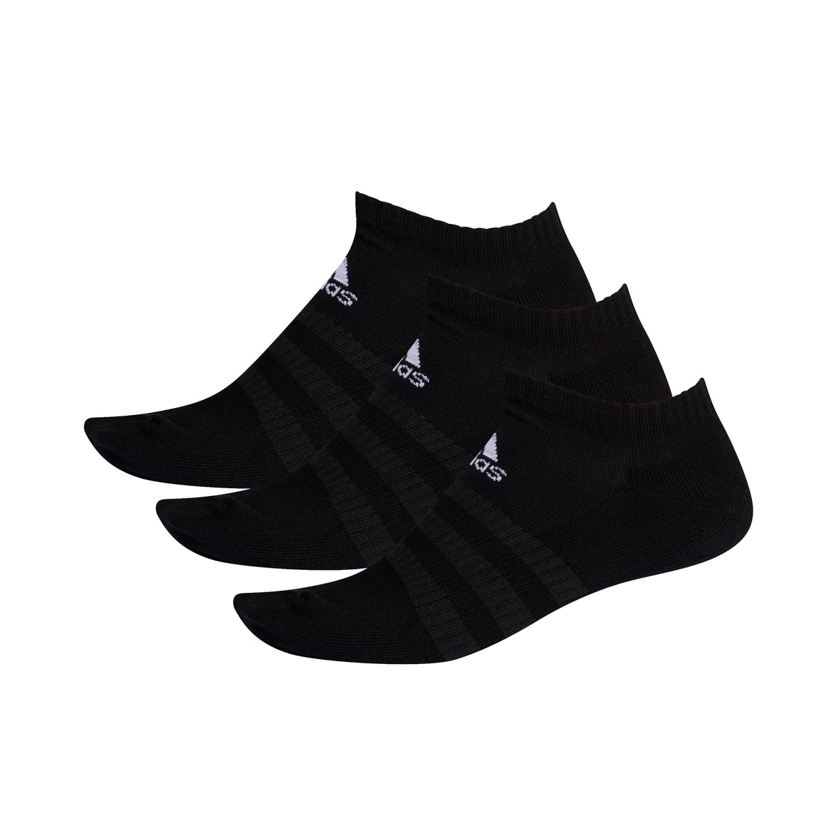 adidas Cushioning Crew Chaussettes de sport Pack de 3 Unisex - noir, gris foncé