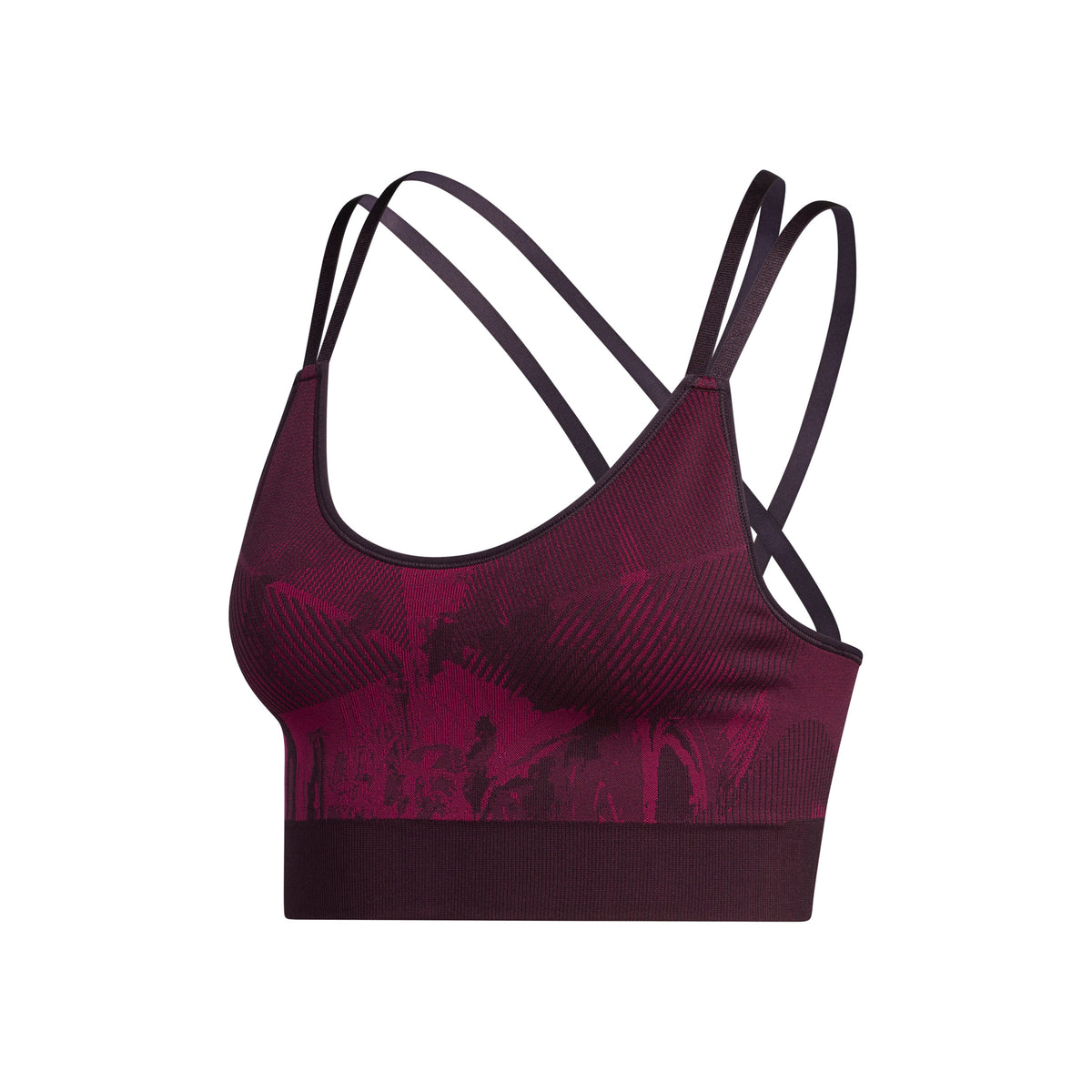 adidas AM PK FLW Soutien-gorge sport Femmes - berry, violet