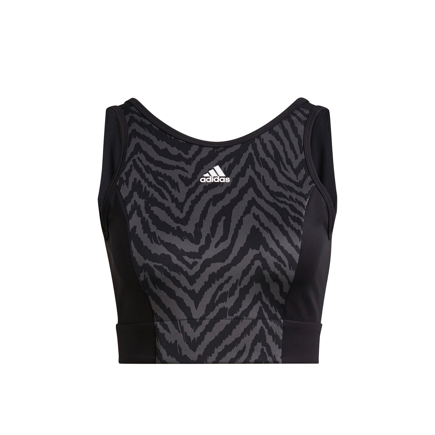 adidas ZBR Crop Débardeur tank top Femmes - noir, blanc