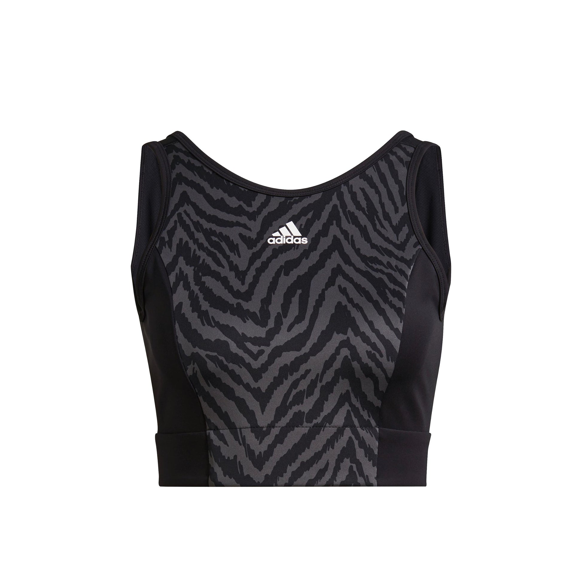 adidas ZBR Crop Débardeur tank top Femmes - noir, blanc