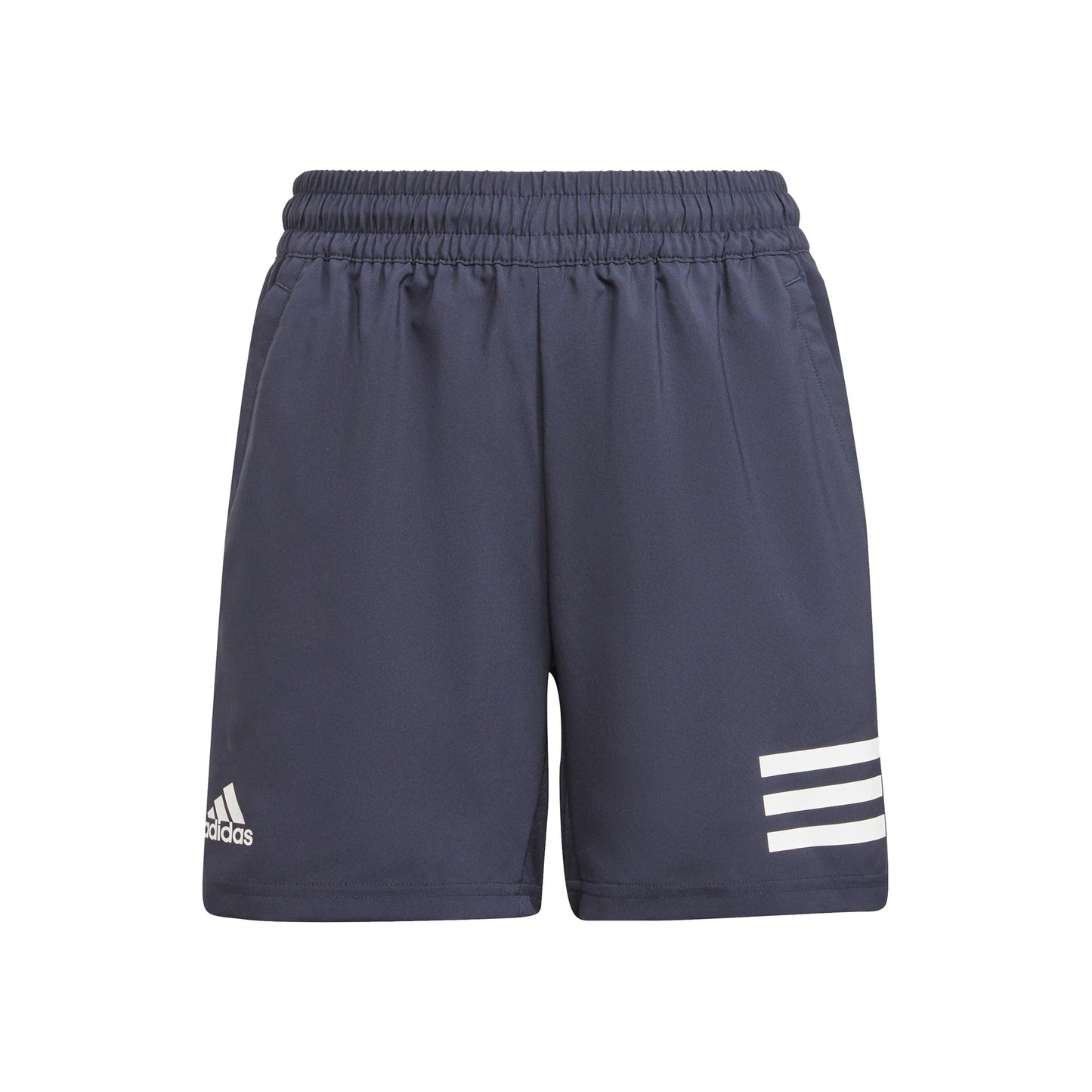adidas Club 3 Stripes Shorts Garçons - bleu foncé, blanc