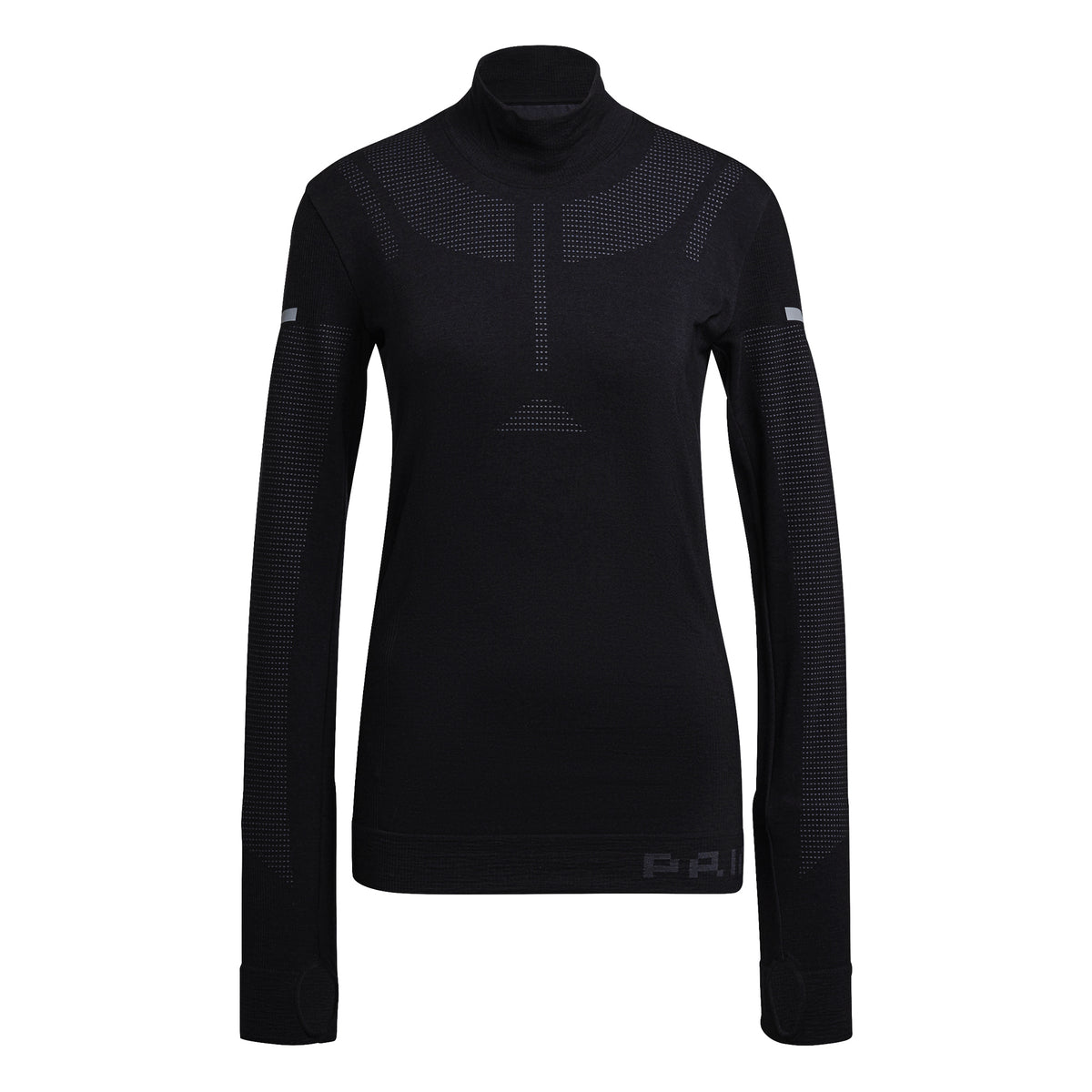 adidas Primeknit Haut manches longues Femmes - noir,