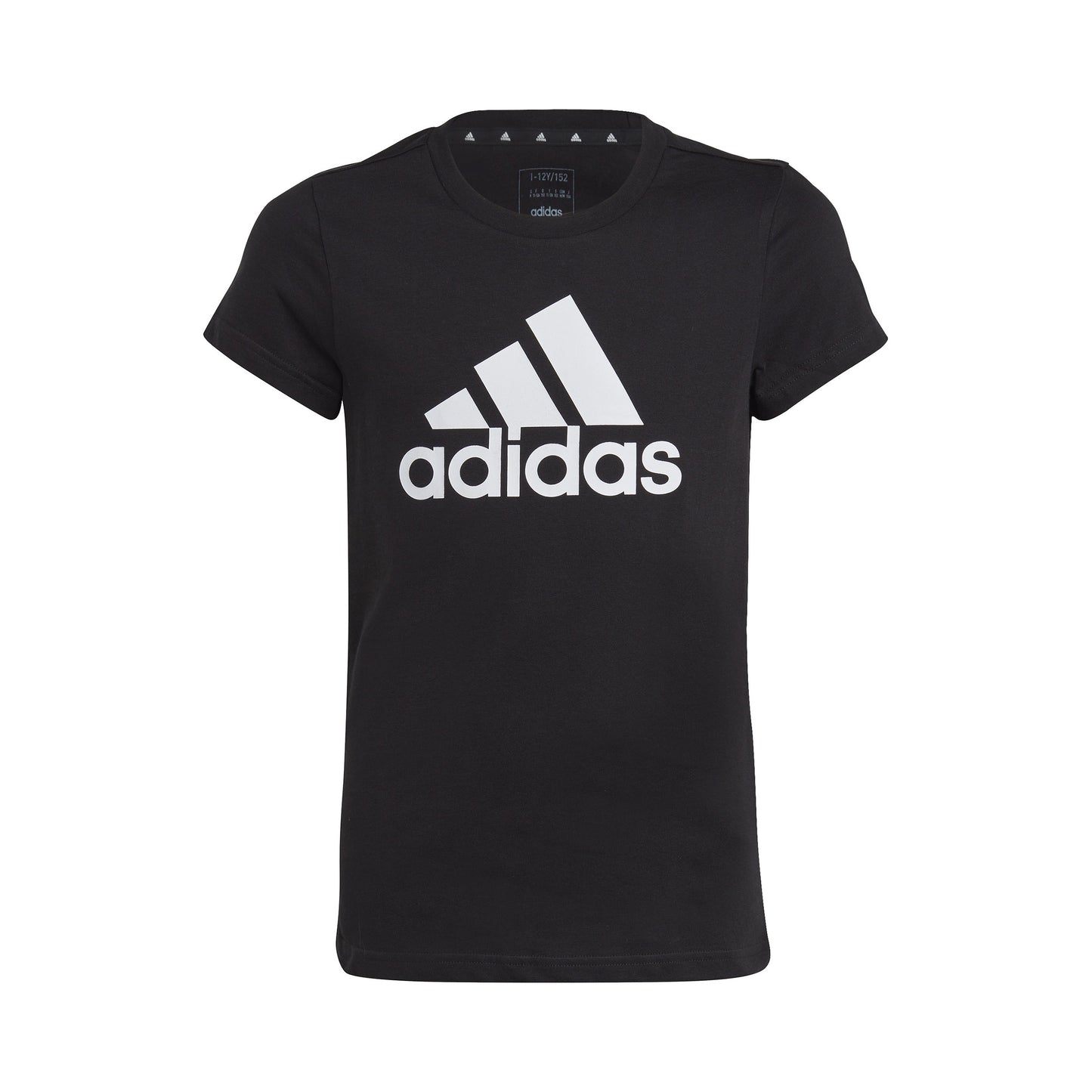 adidas Big Logo T-shirt Filles - noir, blanc