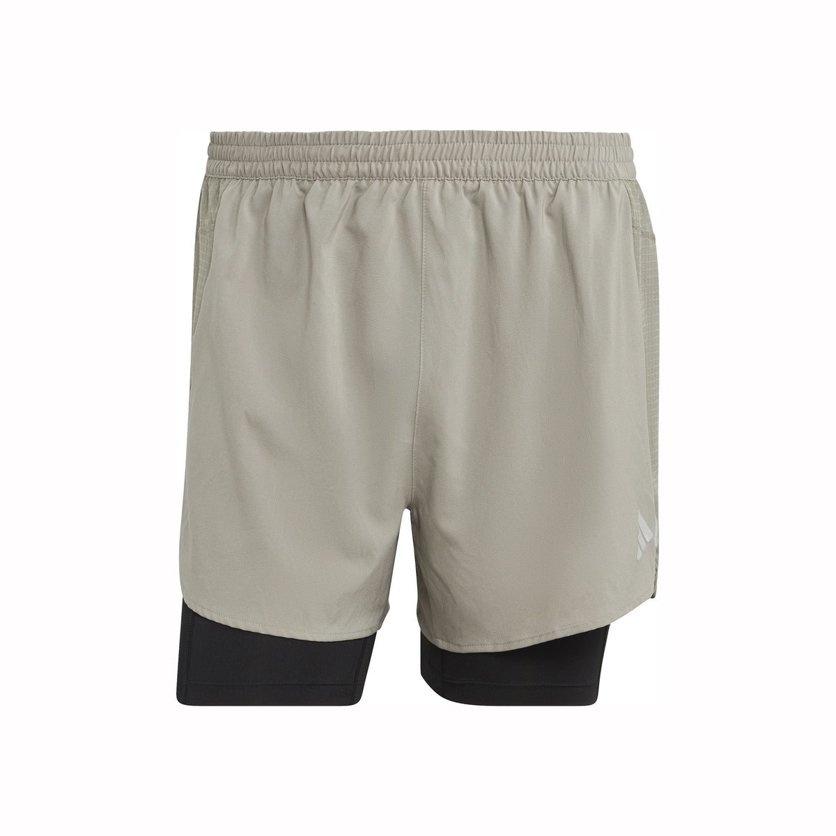 adidas Designed 4 Running 2in1 Shorts Hommes - vert olive,