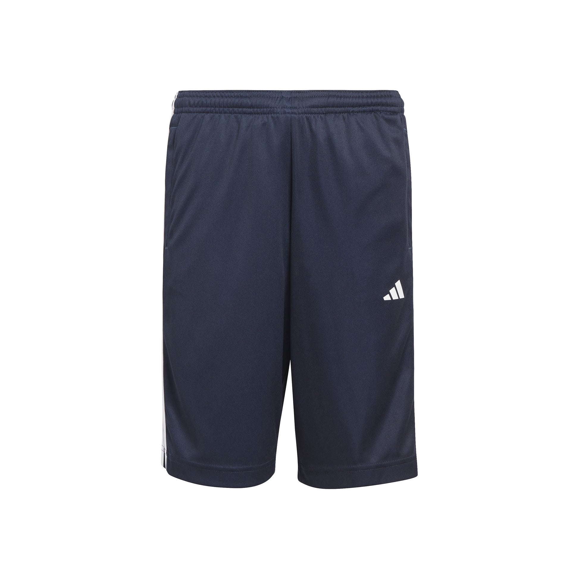 adidas ES 3 Stripes Shorts Garçons - bleu foncé, blanc
