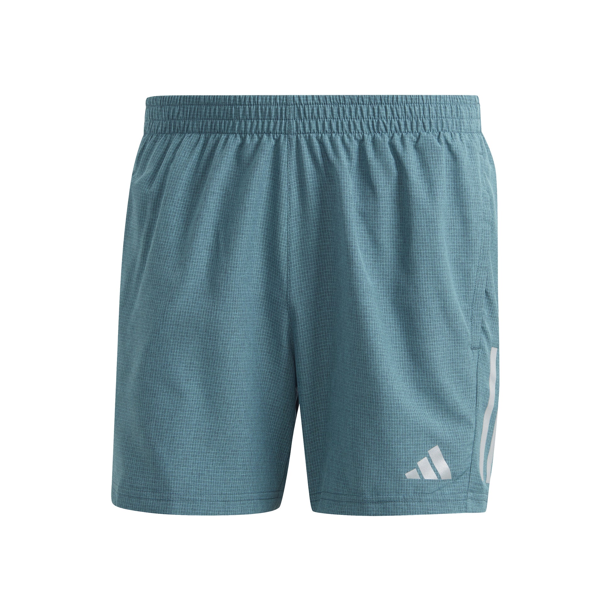 adidas Own the Run 5in Heather Short de running Hommes - bleu foncé,