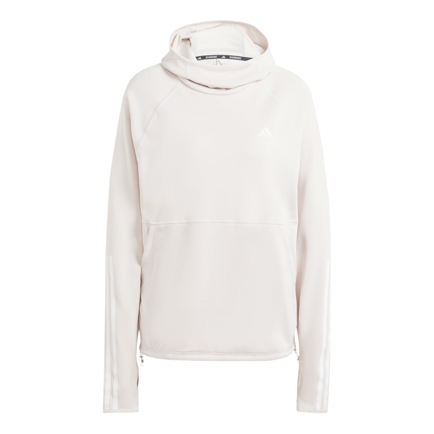 adidas Own The Run E 3S Hoodie Maillot de course Femmes - crème,