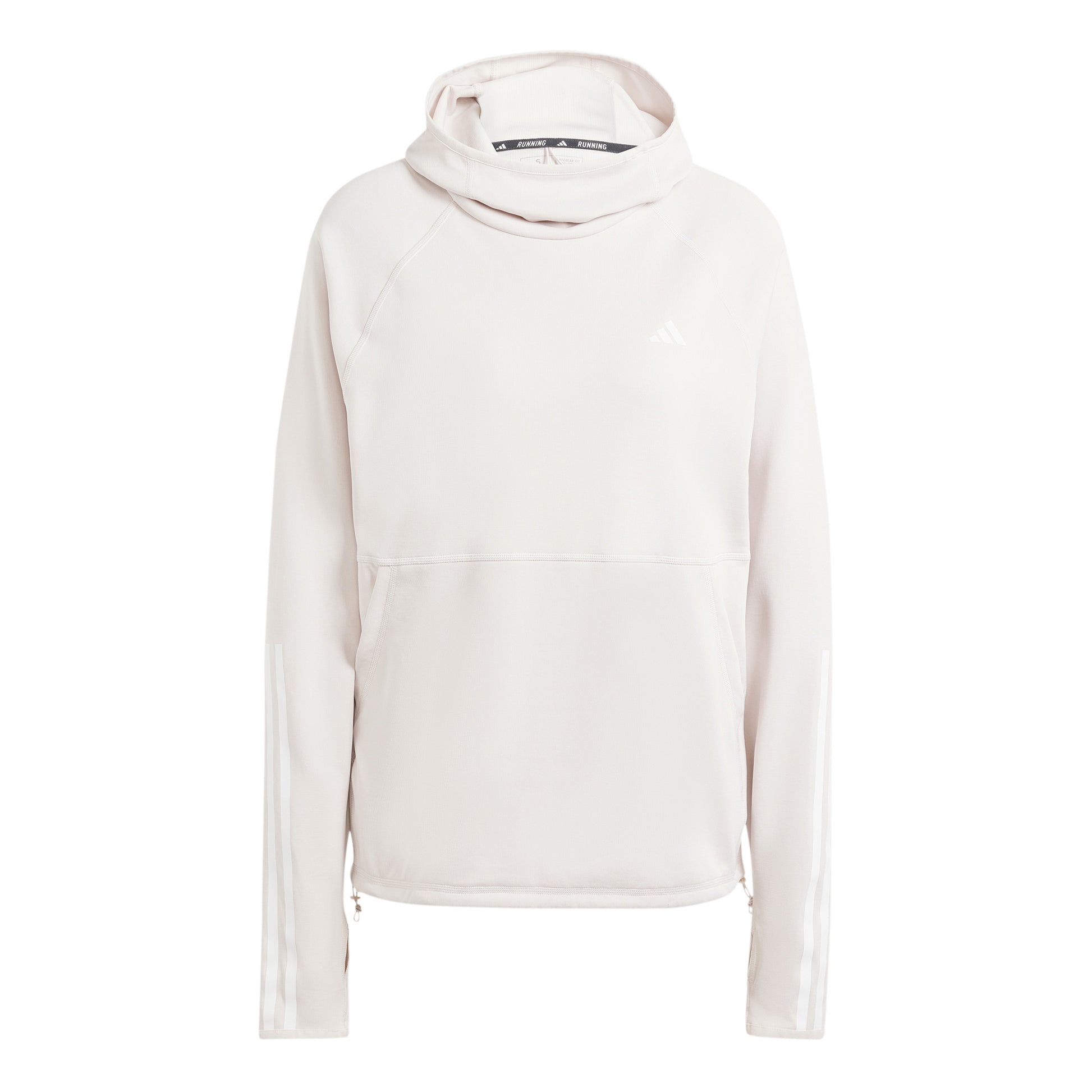 adidas Own The Run E 3S Hoodie Maillot de course Femmes - crème,