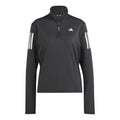 Own The Run B Half-Zip Longsleeve Haut Manches Longues Femmes-Noir