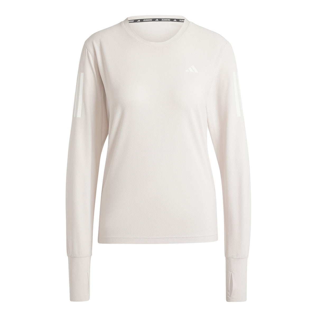 adidas Own the Run Haut manches longues Femmes - crème,