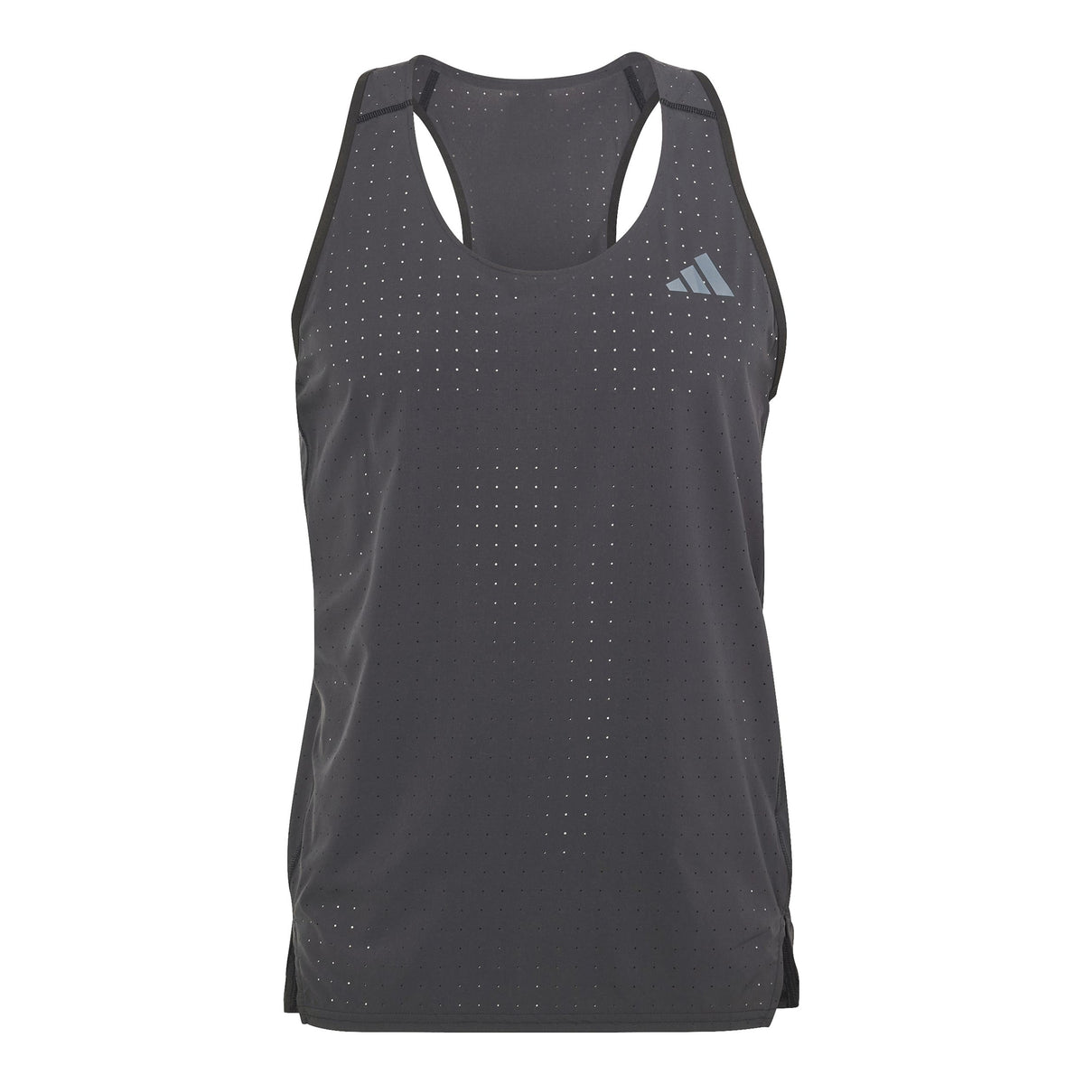 adidas Adizero Singlet Maillot de course Hommes - noir,