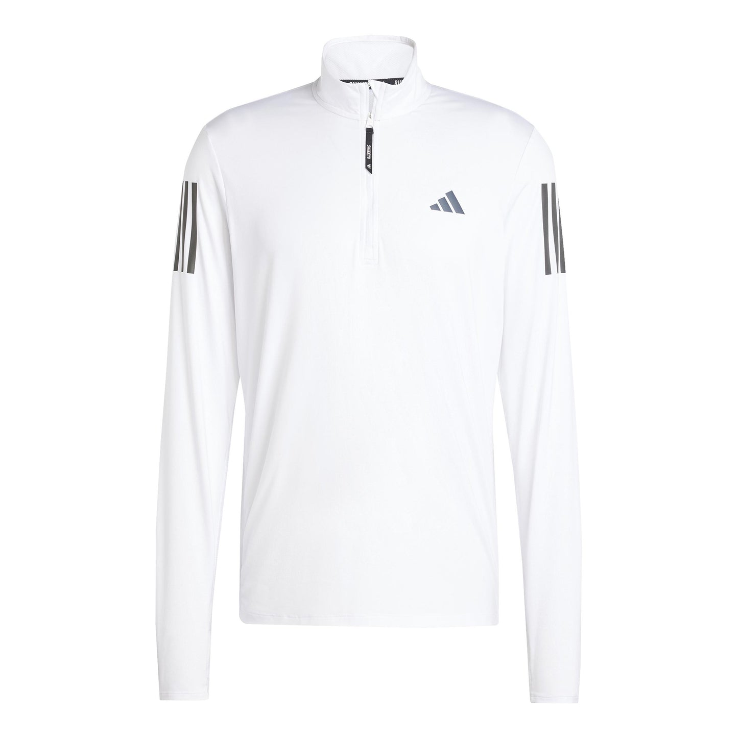 adidas Own The Run B Half-Zip Haut manches longues Hommes - blanc,