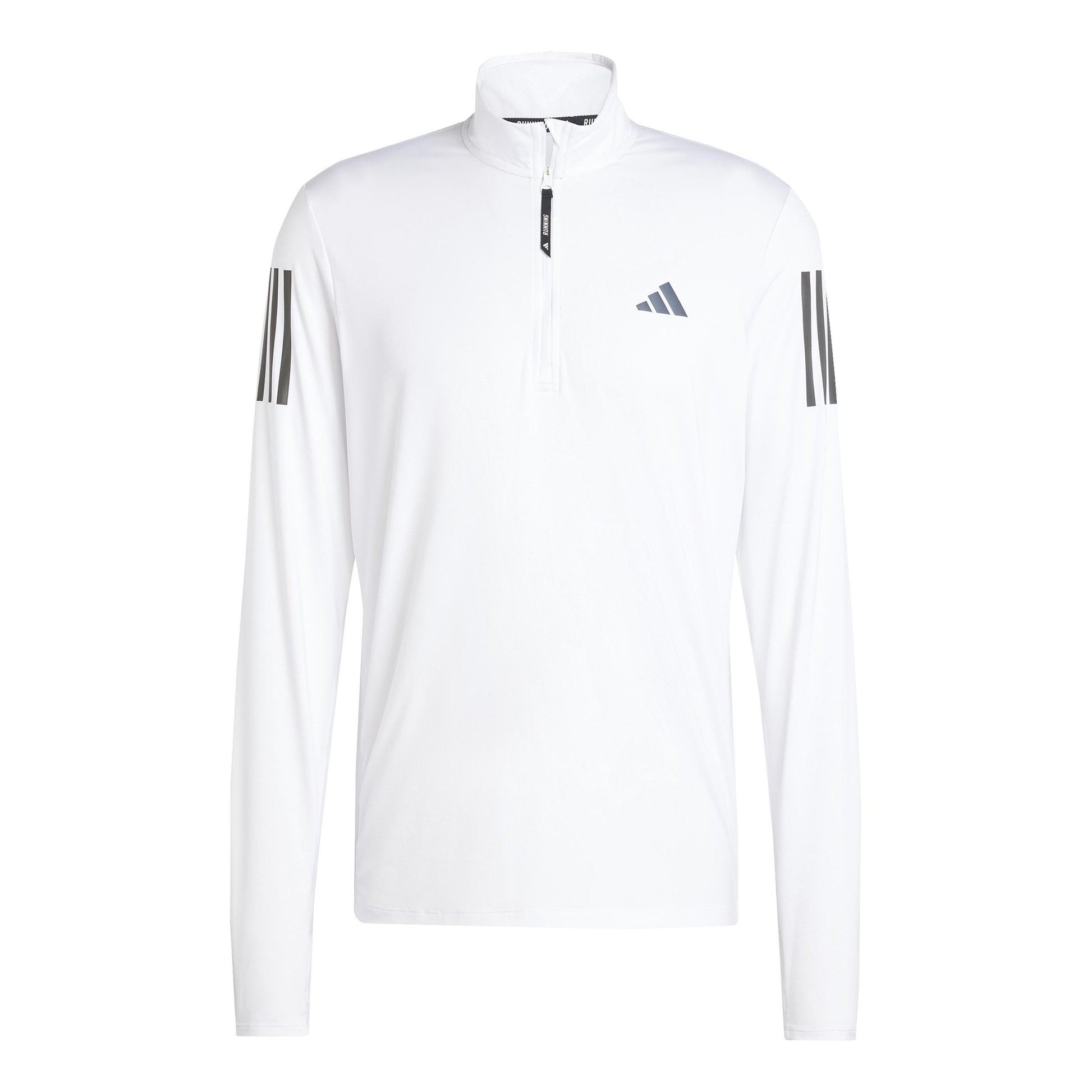 adidas Own The Run B Half-Zip Haut manches longues Hommes - blanc,