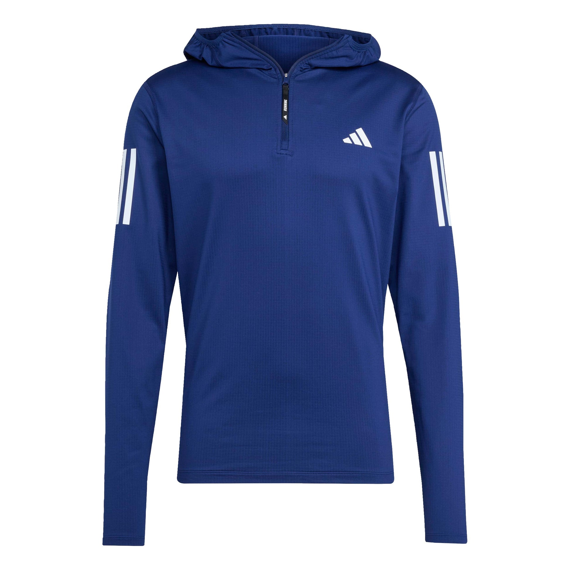 adidas Own the Run Winter Half-Zip Maillot de course - bleu foncé