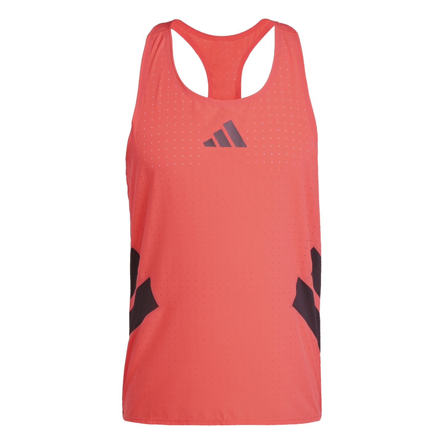 adidas Road to Records Débardeur tank top Hommes - corail, noir