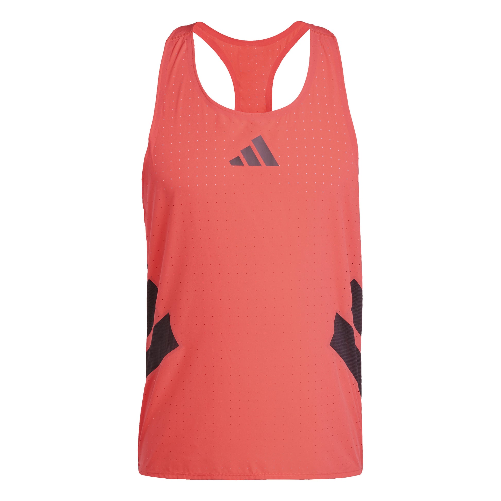 adidas Road to Records Débardeur tank top Hommes - corail, noir