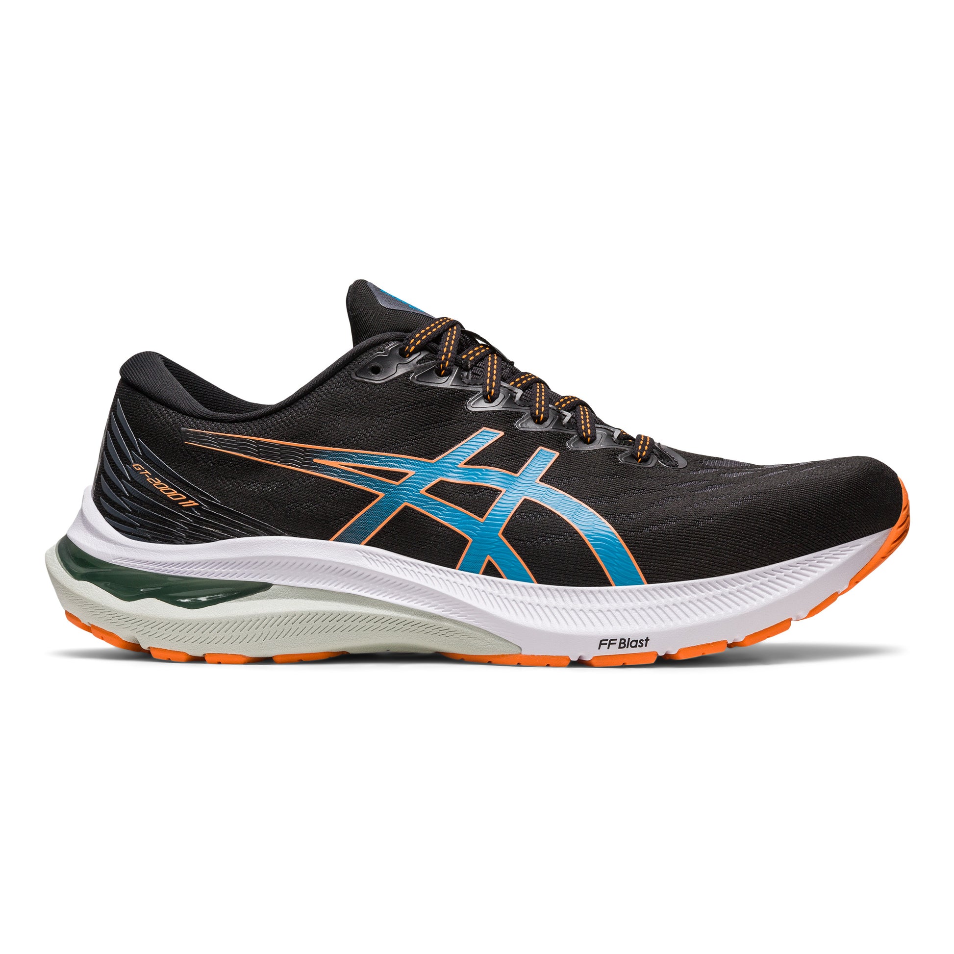 ASICS GT-2000 11 Chaussure de running avec stabilisateurs Hommes - noir, bleu