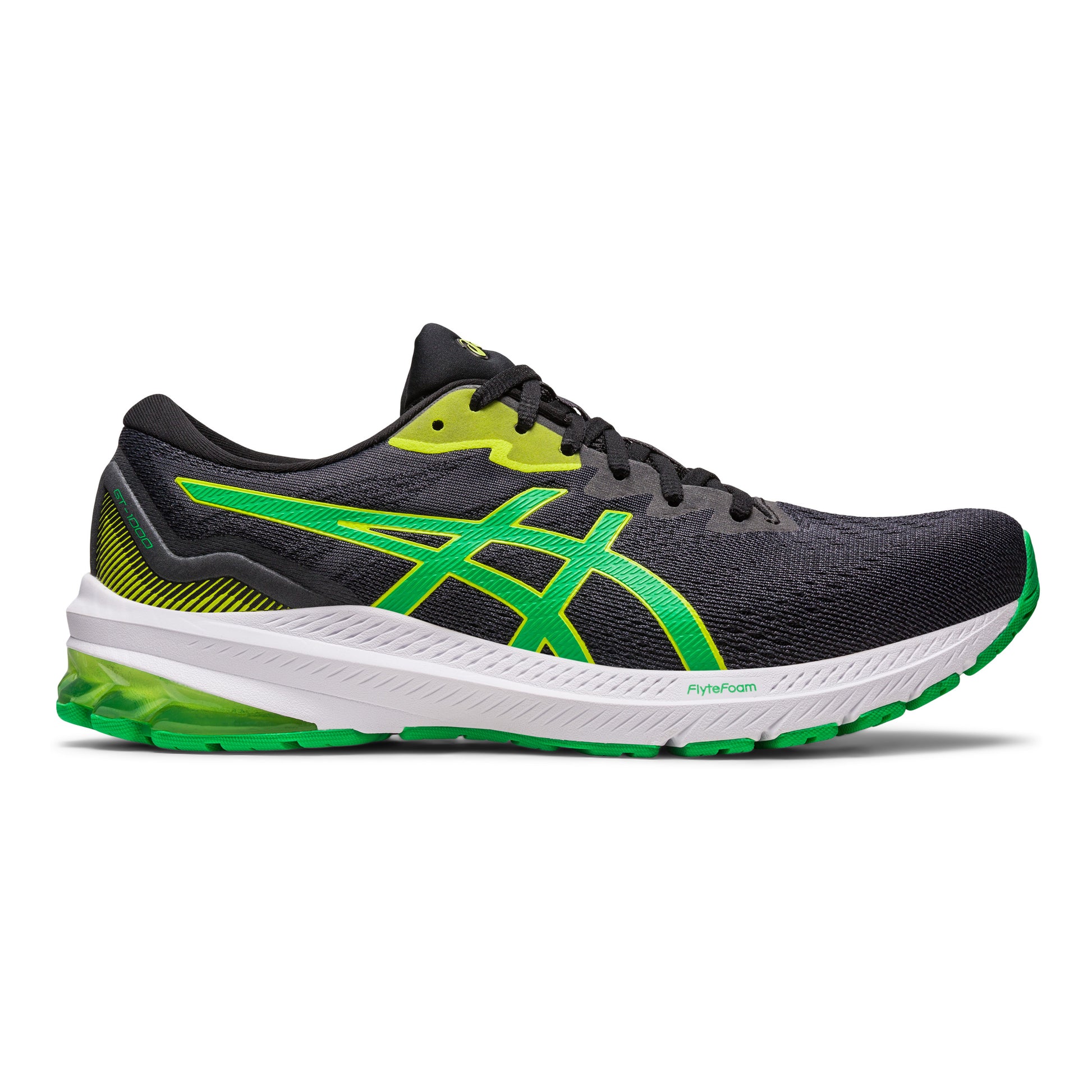 ASICS GT-1000 11 Chaussure de running avec stabilisateurs Hommes - noir, vert