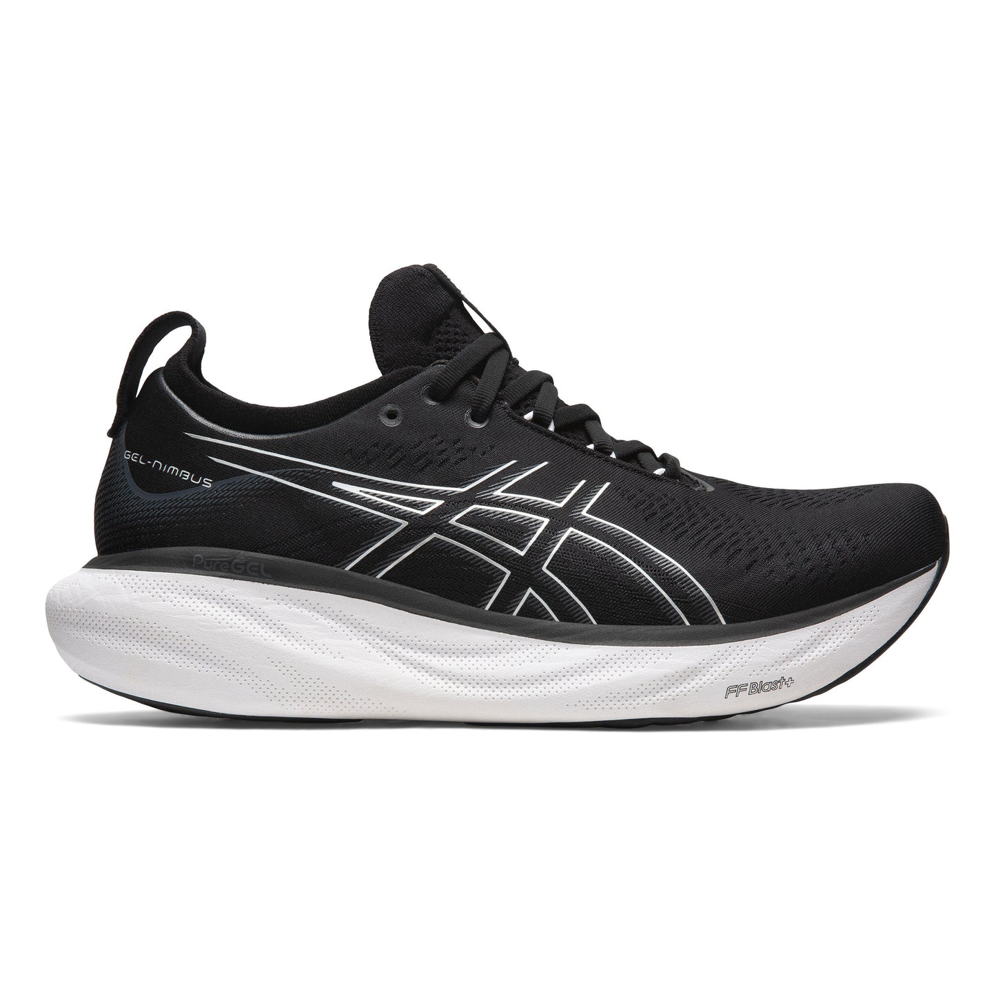 ASICS Gel-Nimbus 25 Chaussure de running sans stabilisateurs Hommes - noir, gris