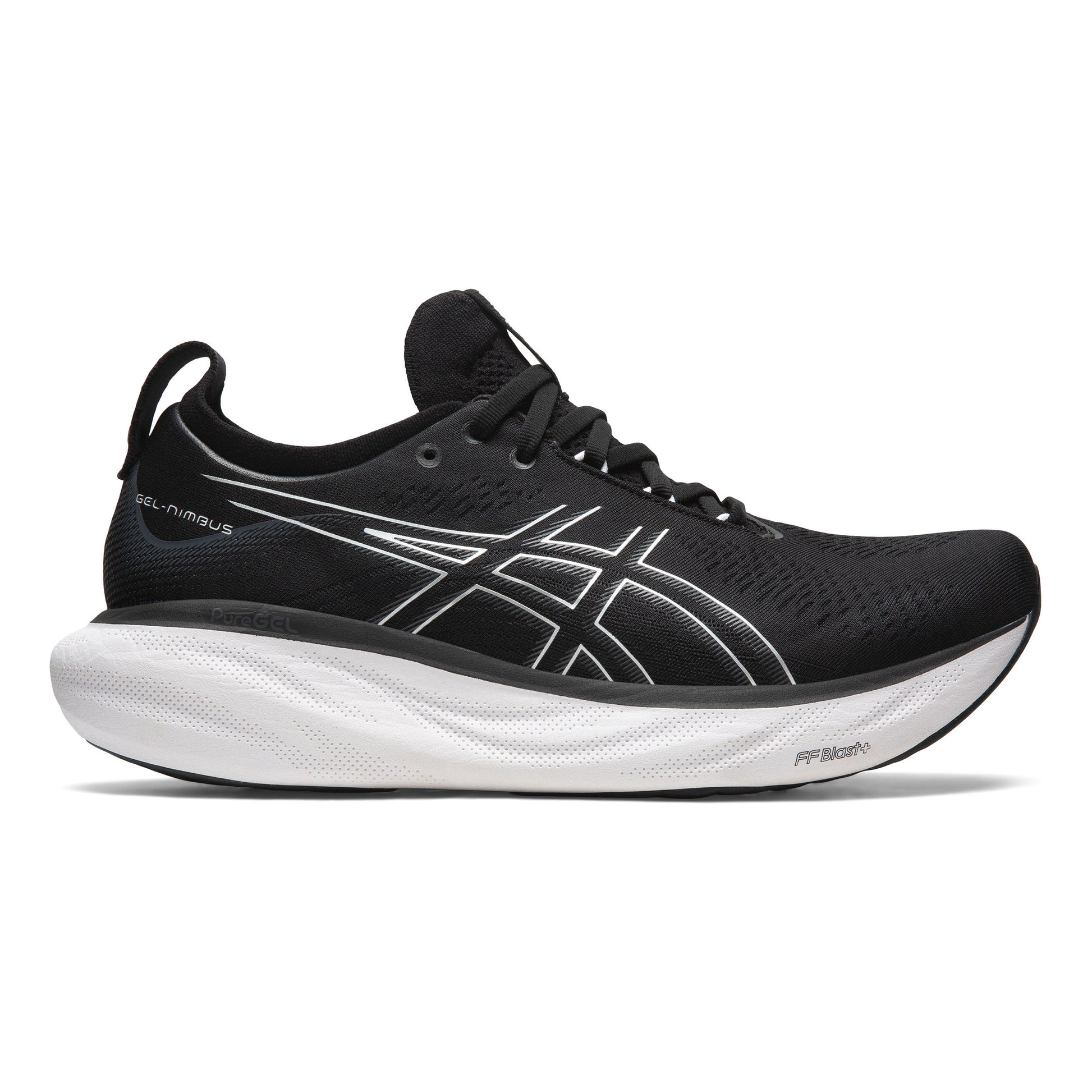 ASICS Gel-Nimbus 25 Chaussure de running sans stabilisateurs Hommes - noir, gris