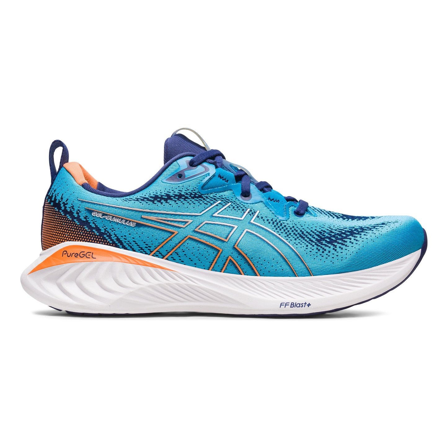 ASICS Gel-Cumulus 25 Chaussure de running sans stabilisateurs Hommes - bleu, orange